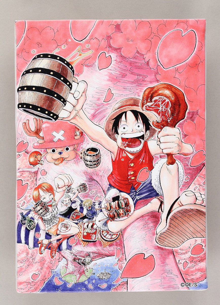 新商品】原画商品 『ONE PIECE』連載20周年記念 フルカラーアート