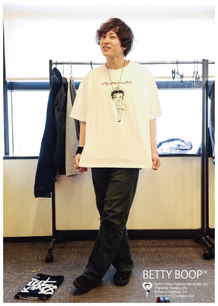My Hair is Bad×Betty Boop(TM)×MOSHPIT】 コラボTシャツ発売決定