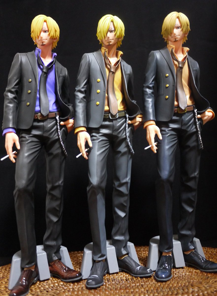 SMSPサンジの白黒以外のABD賞が揃ったので比較。D賞は遠目で見ると