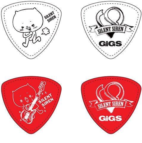 SILENT SIREN×GiGSのコラボピック&ステッカーセットのご応募は、本日が