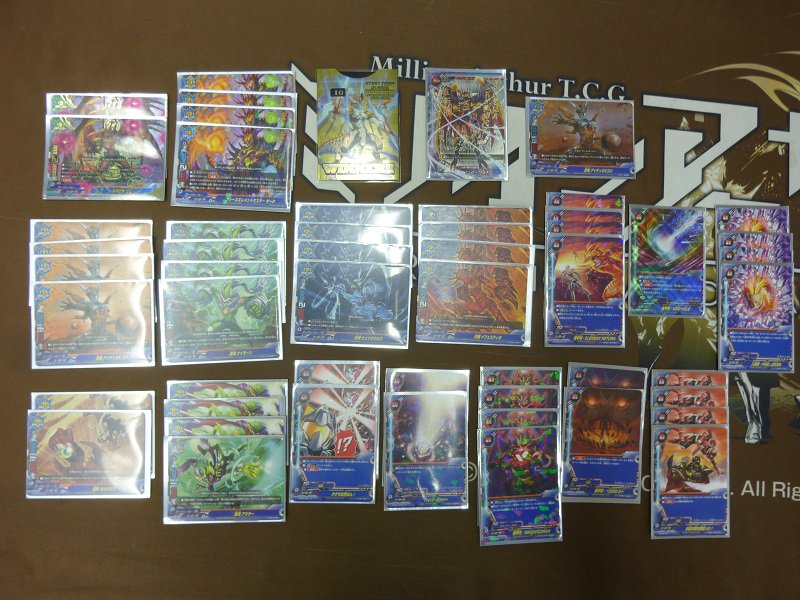 バディファイト ゼータ ジェムクローン デッキ ➕パーツ オリジン