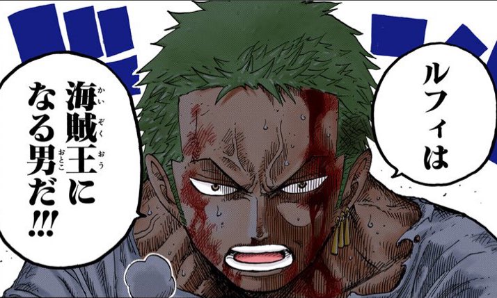 ルフィは海賊王になる男だ!!!
