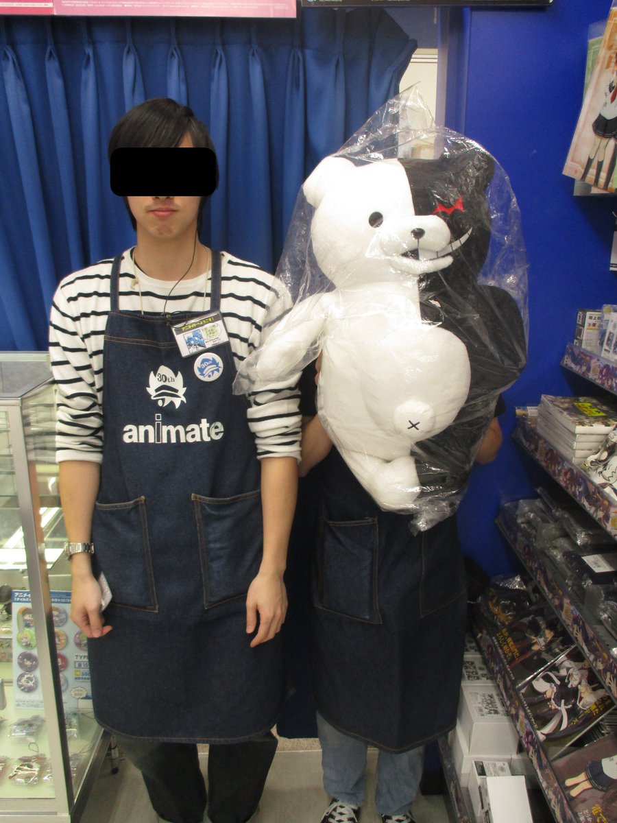 持ってる人は】「ダンガンロンパ3」等身大モノクマぬいぐるみが5階で