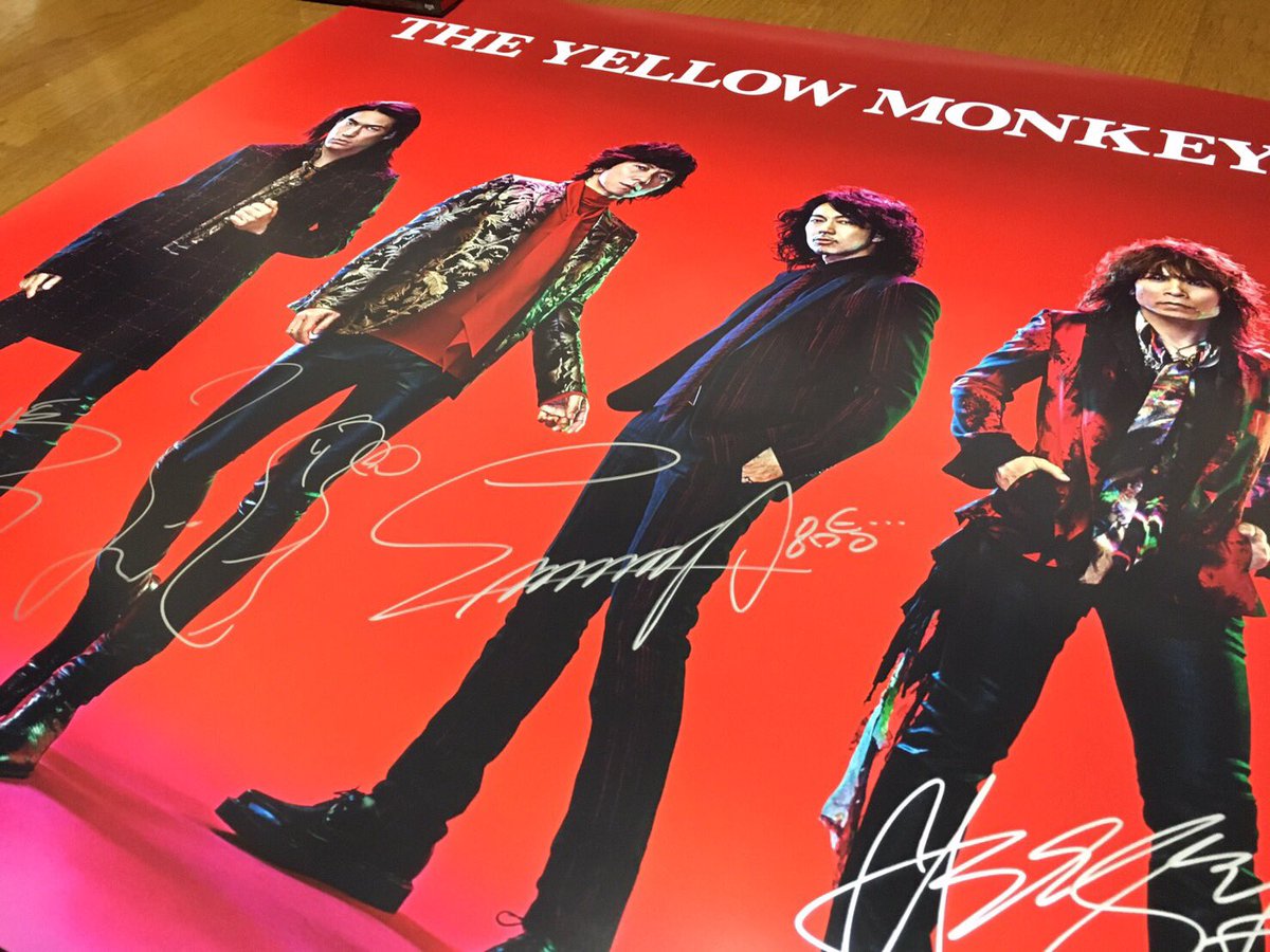 イエモン サイン THEYELLOWMONKEY