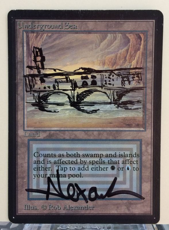 商品情報】サインド、拡張イラストが入ったβ版《Underground Sea