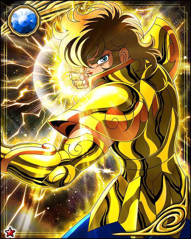 アイオリアの超美麗イラストのカードがあるソシャゲは『聖闘士星矢