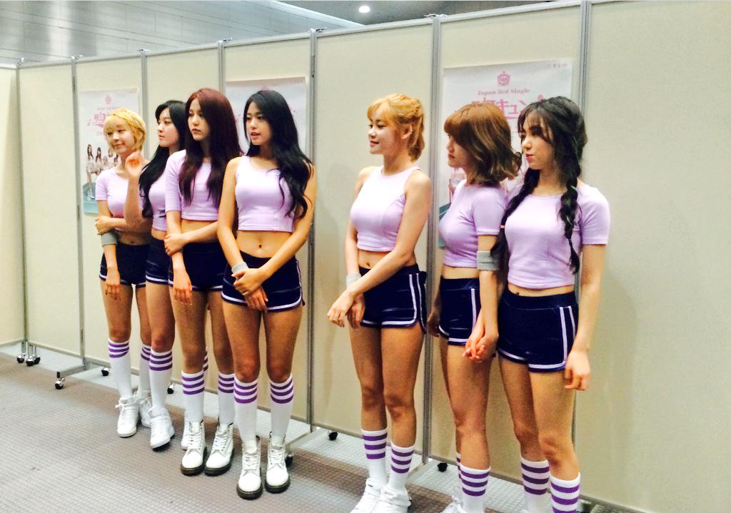 AOA】大阪での「胸キュン」リリース記念イベント、まずは撮影会から