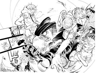 NO.2 カズ＞ このモノクロ原画が欲しい方は番号を「2」とご記入