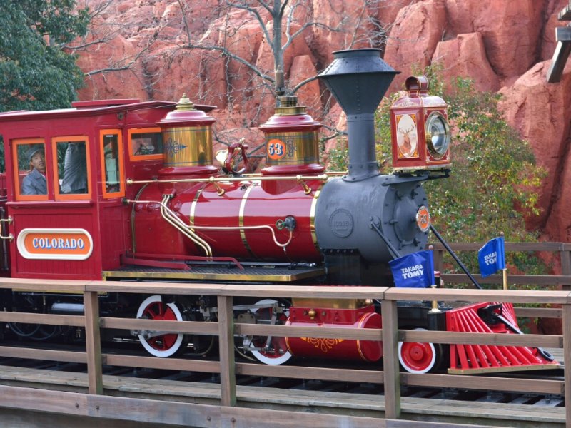 ディズニーリゾート の豆知識】 #ウエスタンリバー鉄道 「コロラド号