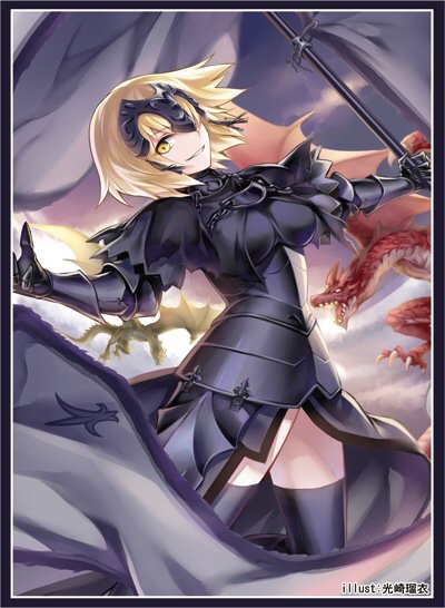 コミ1新作紹介1 ジャンヌとジャンヌオルタのスリーブとプレイマット