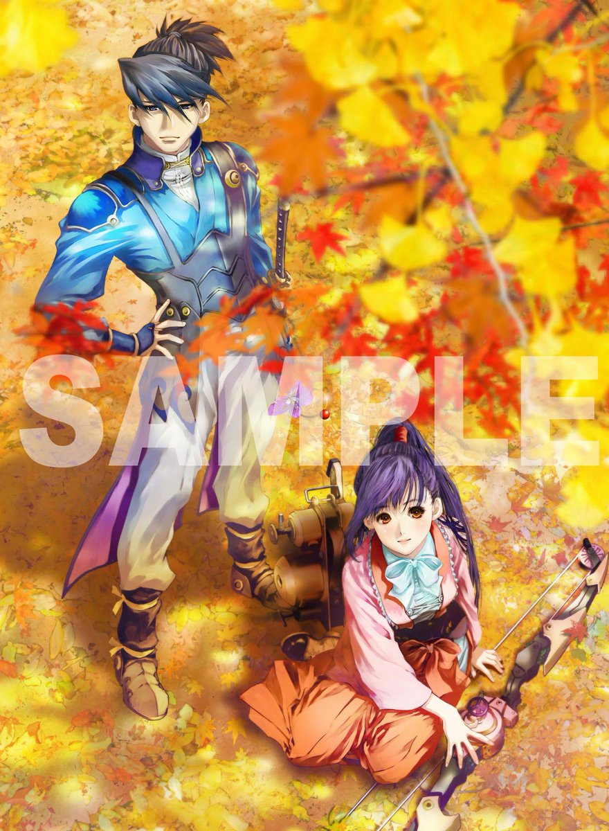 甲鉄城のカバネリ」美樹本晴彦EDイラスト複製原画『秋慕』、本日19時