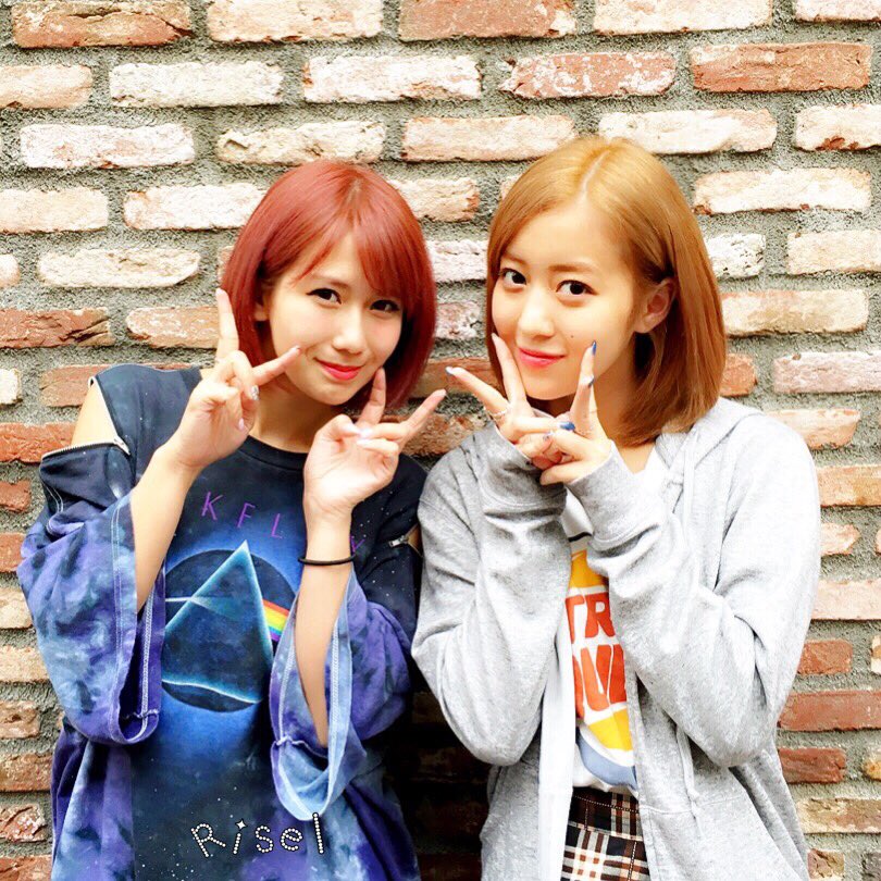 ℃-ute 岡井千聖ちゃん 萩原舞ちゃん ちっさーはハイブリッドカラーで