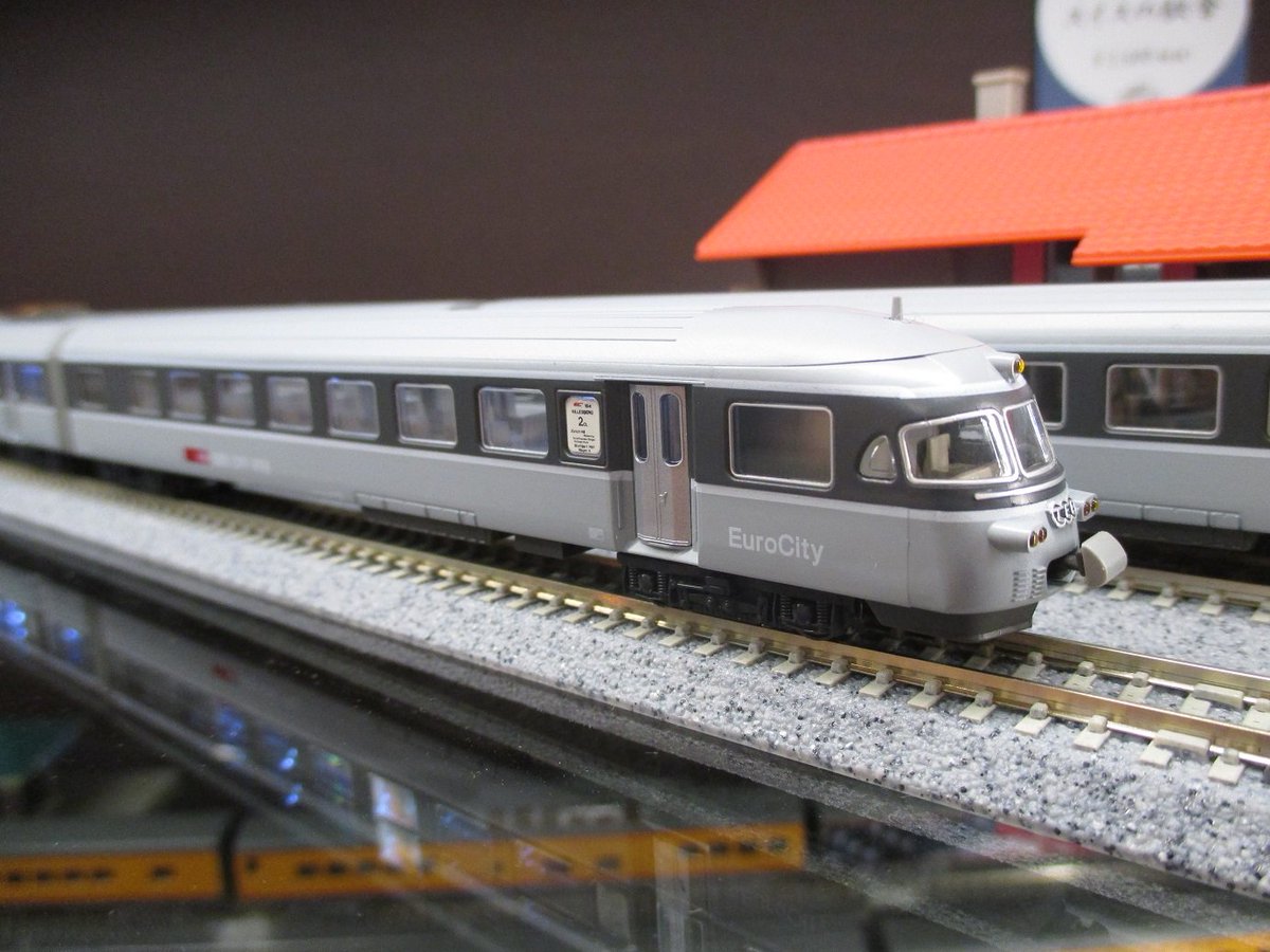 世界の車両から】SBB RAeⅡゴッタルド6両セット室内灯付￥44,000(税抜