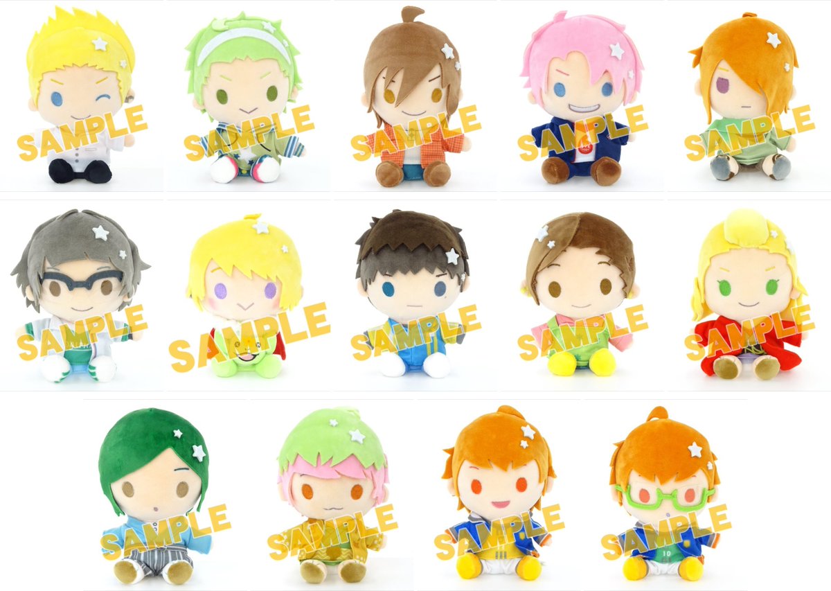 アニメイトオンラインで予約開始！ THE IDOLM@STER SideM むにゅぐるみ