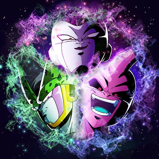 Villains #ドラゴンボール #ドラゴンボールZ #フリーザ #セル #魔人