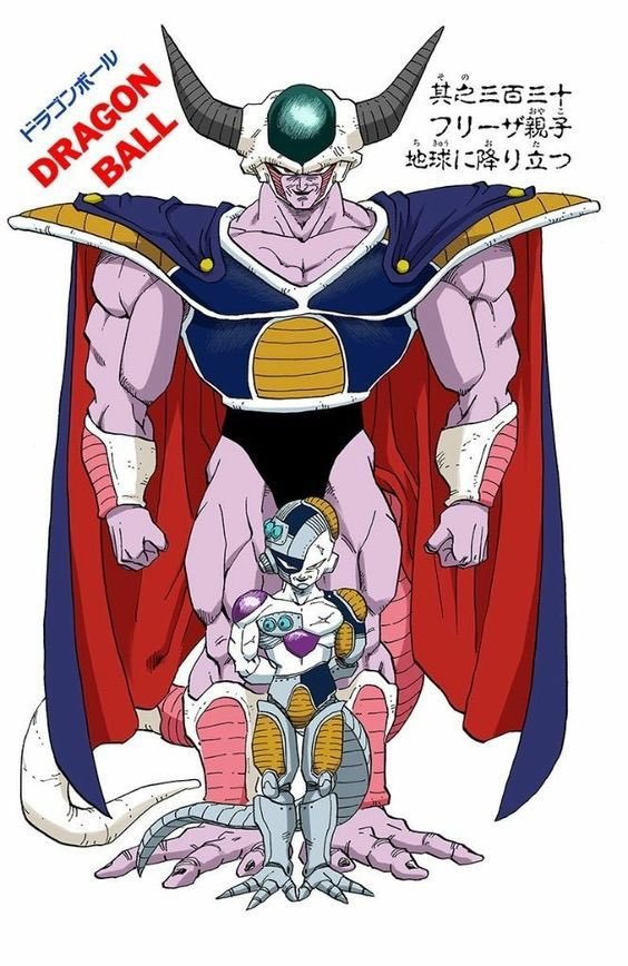 第二形態フリーザとコルド大王は全く一緒だと思ってたけど並べてみると