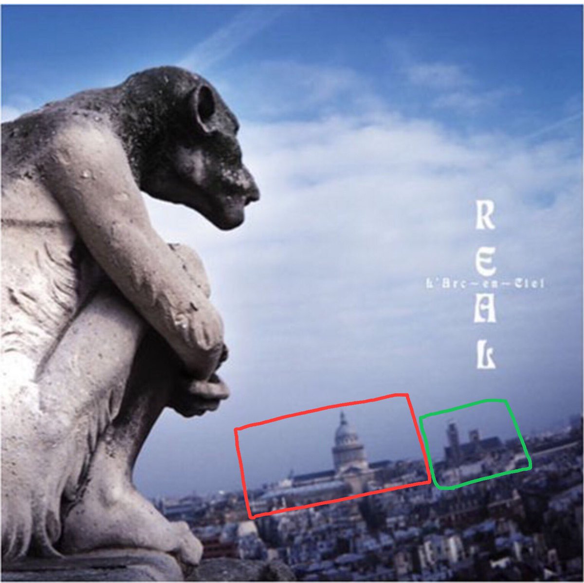 ノートルダムの火災の後、ラルクのREALのガーゴイルはどこにいるんだろ