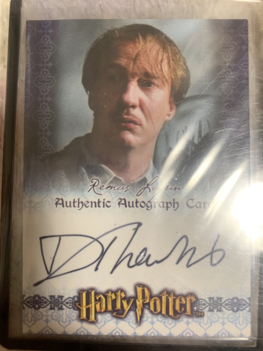 ハリーポッター 不死鳥の騎士団 リーマス・ルーピン サインカード