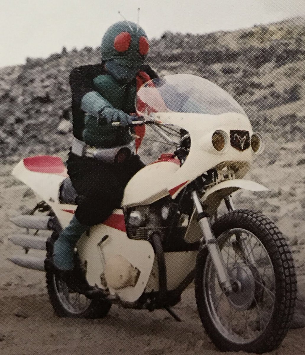 仮面ライダー」より桜島1号 改造サイクロン号特集…第40話「死斗！怪人