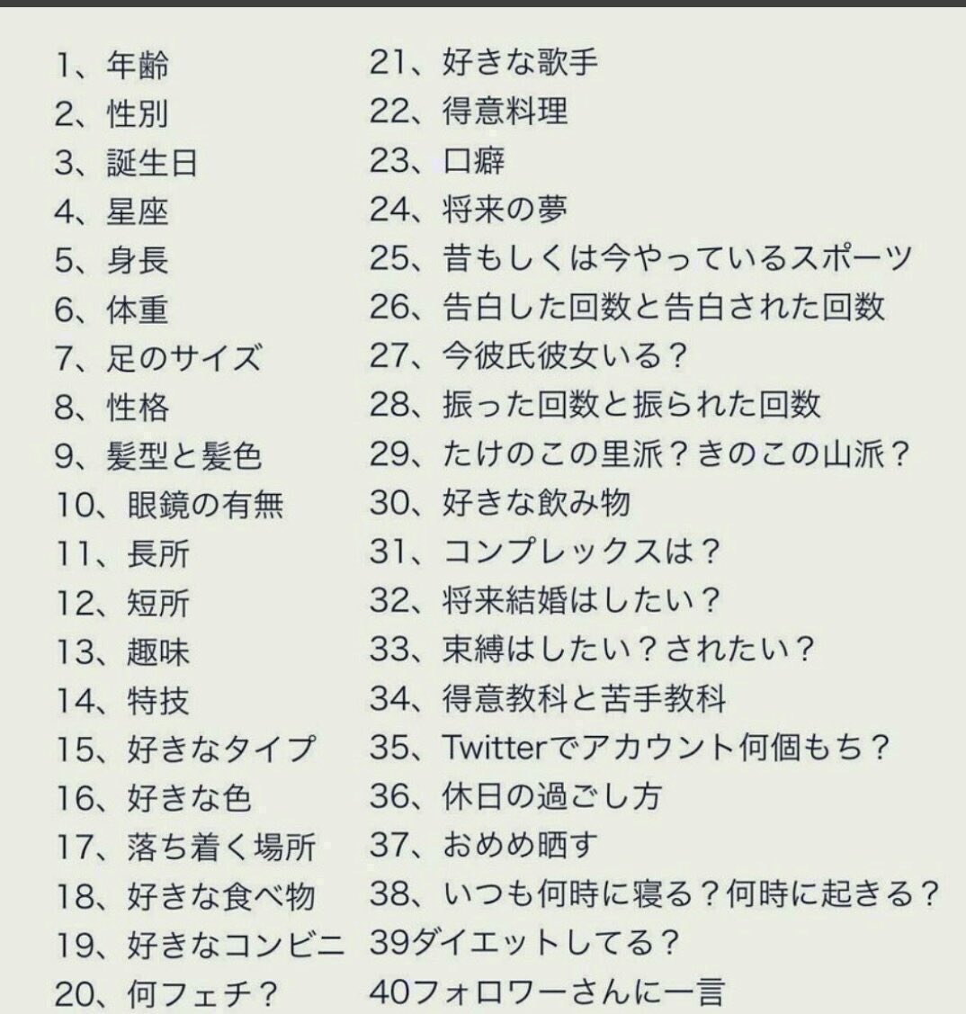 いいねされた数だけ自己紹介する やってみたい！ 1/3くらい嘘を混ぜて(笑
