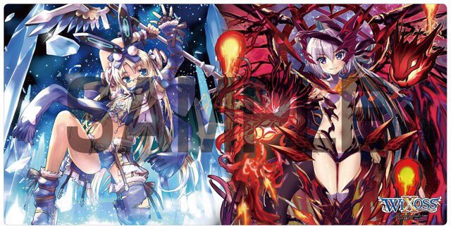 4/1から💕WIXOSS CEREMONY💕の上位景品で登場するプレイマットを先行