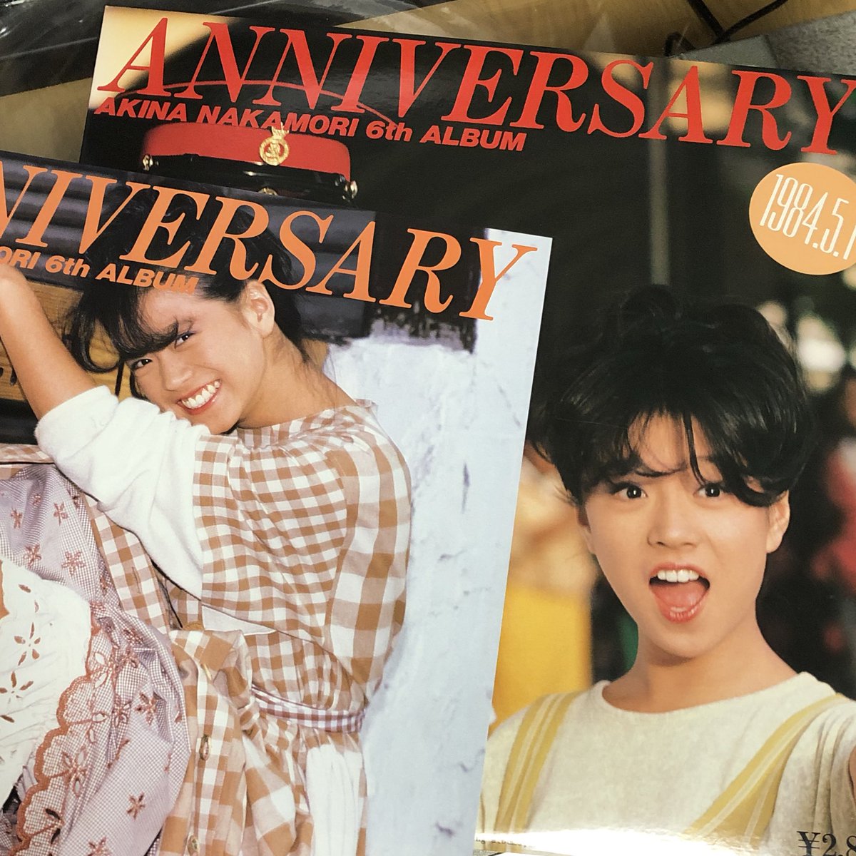 中森明菜「アニバーサリー」1984年5月1日リリース。デビュー3年目を