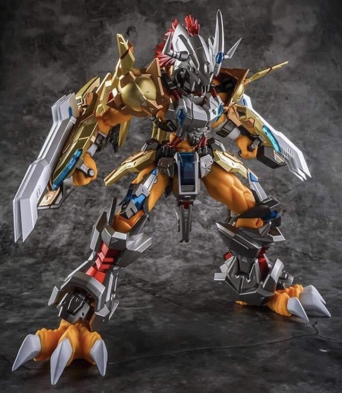 Ex first 合金の非正規ウォーグレイモンX抗体の彩色完成品が公開