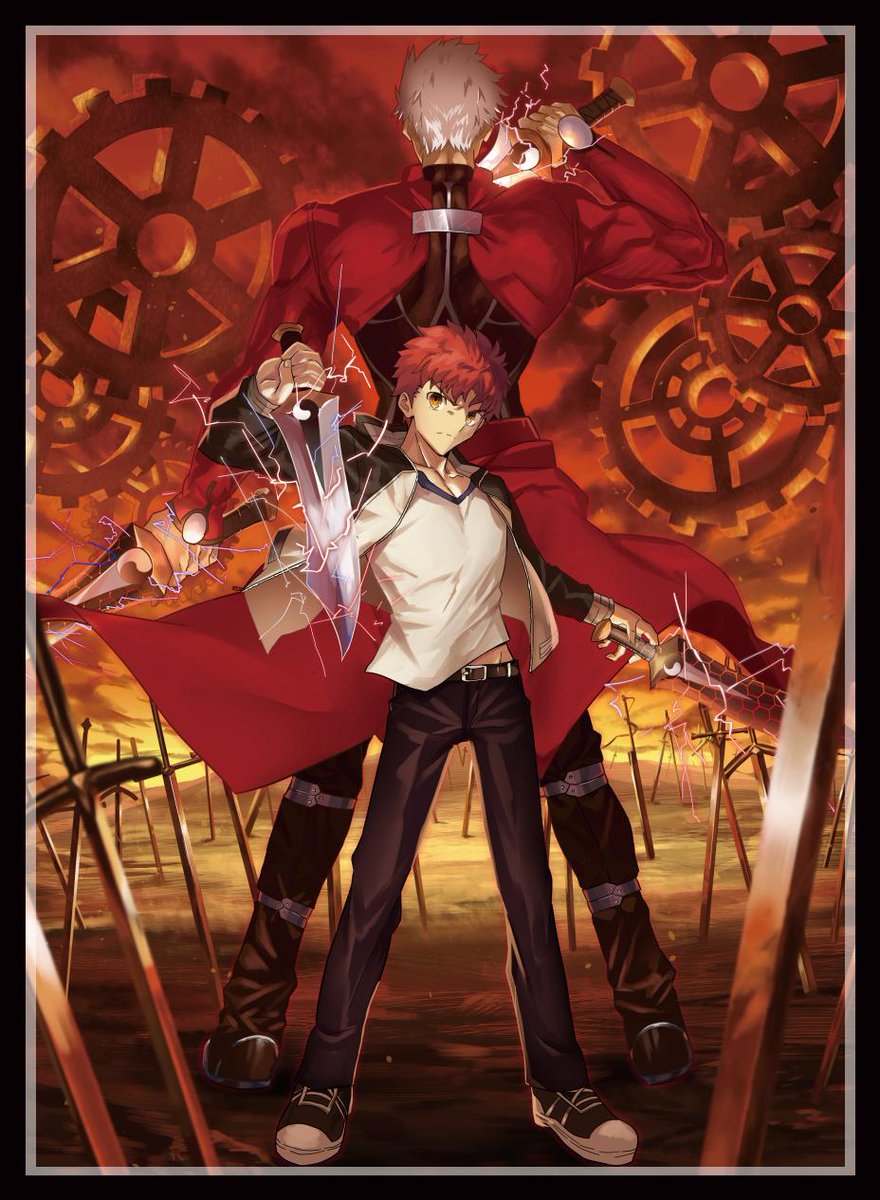 コミ1新作発表その2 「エミヤ」スリーブ＆プレイマットです