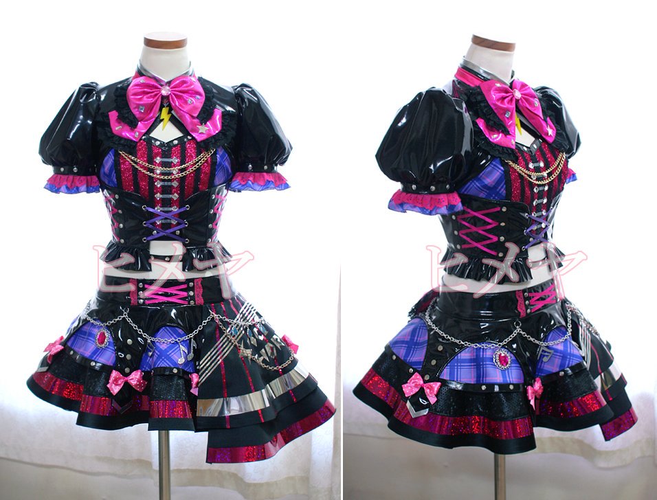 コスプレ衣装》 アイカツスターズ！ 「ロックマイハートコーデ」 made