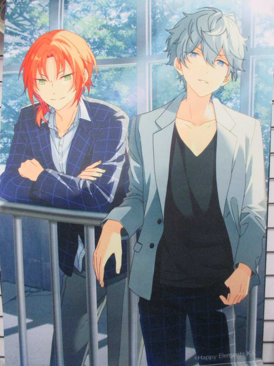 あんスタ C91にて販売された、#月永レオ くんと #瀬名泉 くんの