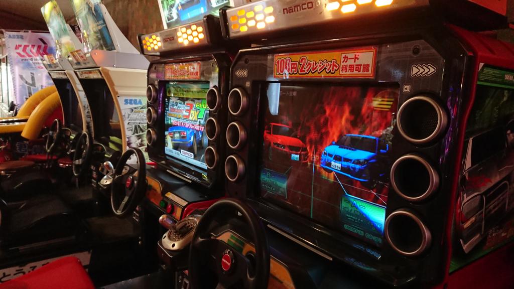 湾岸ミッドナイト3DX+の筐体あるところ行って遊びましたー 懐かしかっ