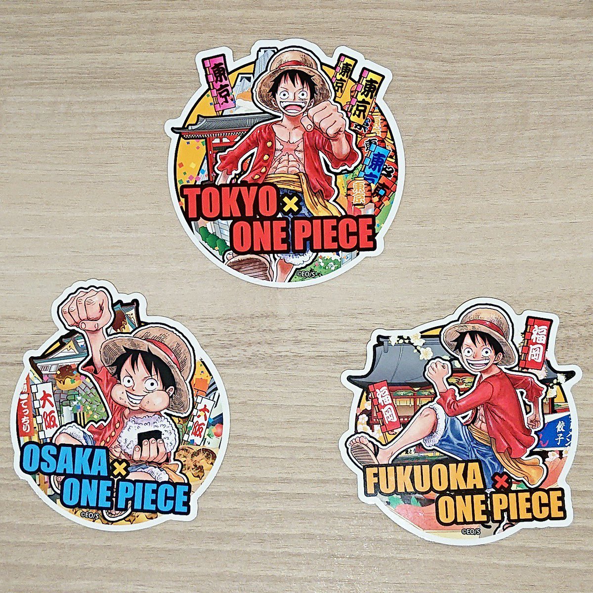 ☆JUMP SHOP原作新商品情報☆ ◇ご当地限定！ダイカットステッカー