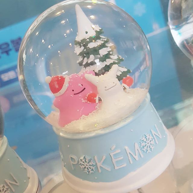 メタモン 【韓国限定】ポケモン スノードーム mong ball