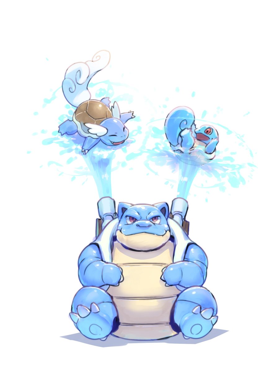 亀と聞いて思い浮かぶのがポケモン初代御三家の一匹ゼニガメと、その