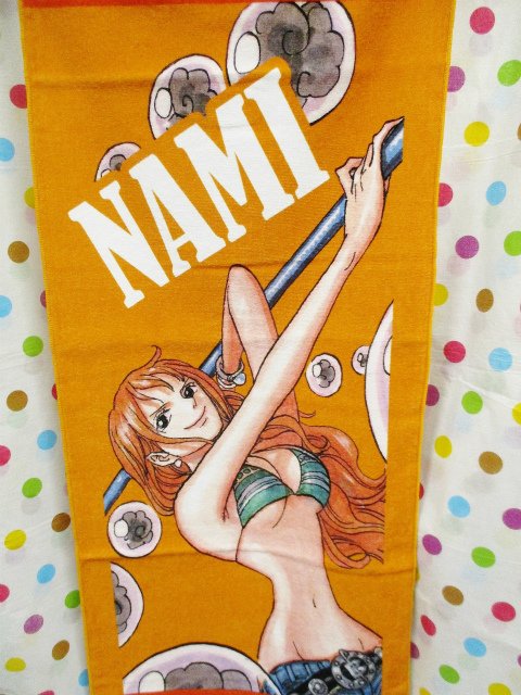 新商品】原画商品 『ONE PIECE』ナミ フルカラーフェイスタオル 1,800