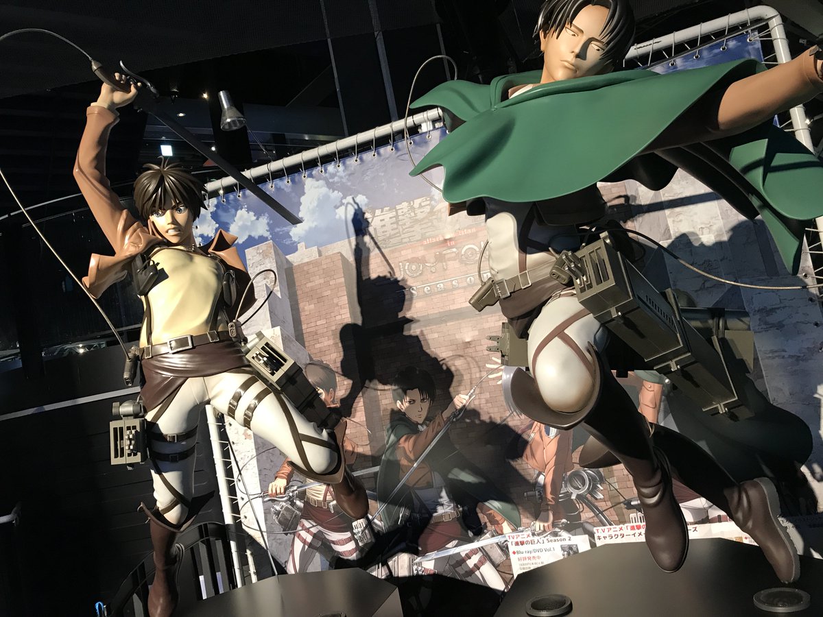 進撃の巨人 in JOYPOLIS】 台場・東京ジョイポリスにて大好評コラボ