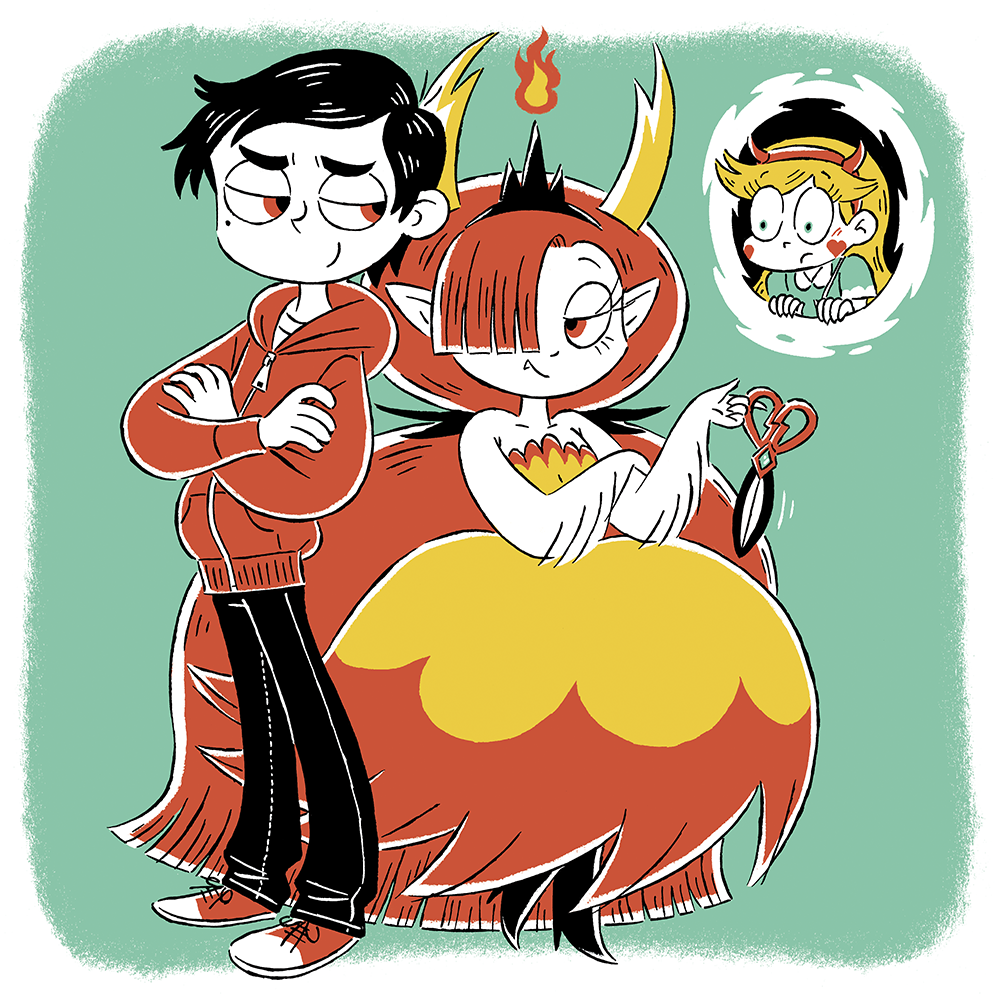 スタバタ新エピのヘカプーちゃんが可愛すぎたのでうっかり描きました