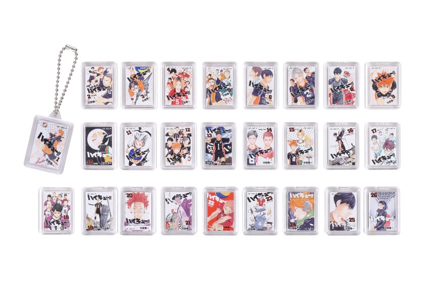 ☆⑫コミックチャーム☆ 『ハイキュー‼︎』のコミックス1〜26巻がミニ