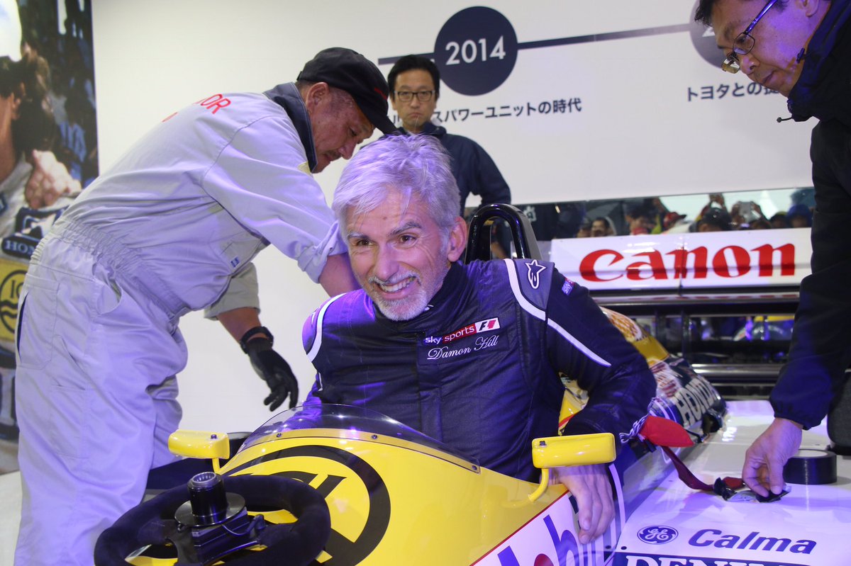 Willams レジェンドF1デモンストレーションランに向けてデーモン・ヒル