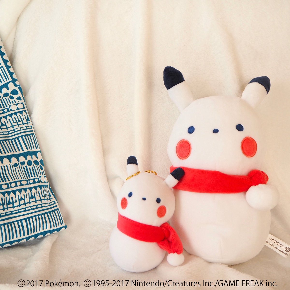 ピカチュウ が #雪だるま に☃️✨ふにふに感がたまらないっ💕最高の
