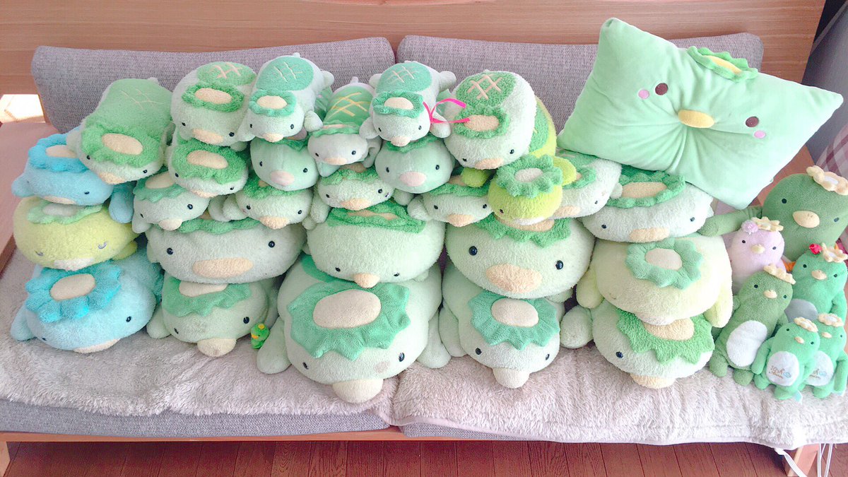 フリッカ かっぱ カッパ ぬいぐるみ 枕 ぬくまろシリーズ まつもと 50