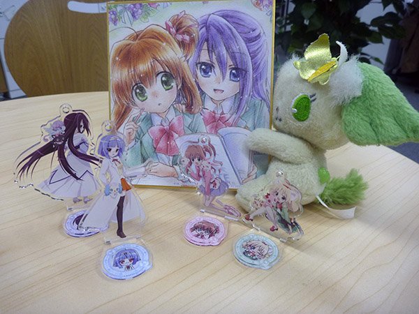 ジュエルペット てぃんくる☆からはミニ色紙付のアクリルフィギュア