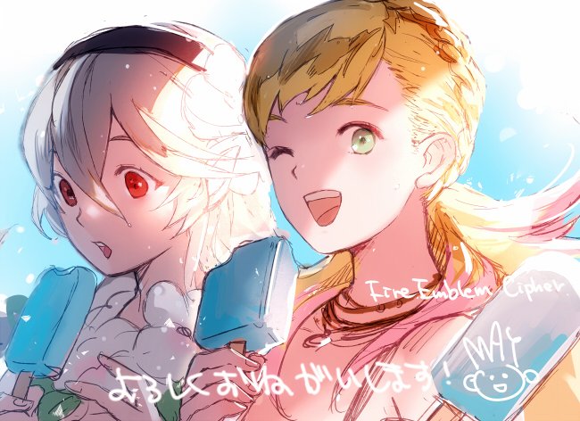 ファイアーエムブレム0（サイファ）のプロモーションカード描かせて