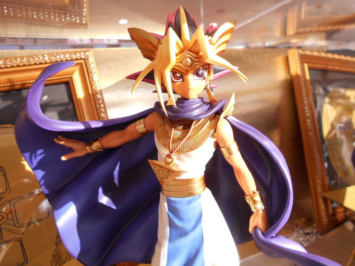 本体美品 ARTFX J 遊戯王 アテム フィギュア 特典 カルトゥーシュ付属