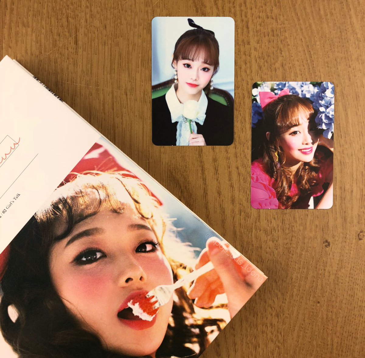 🐧] chuu debut single album photocards [heart attack] — chuu