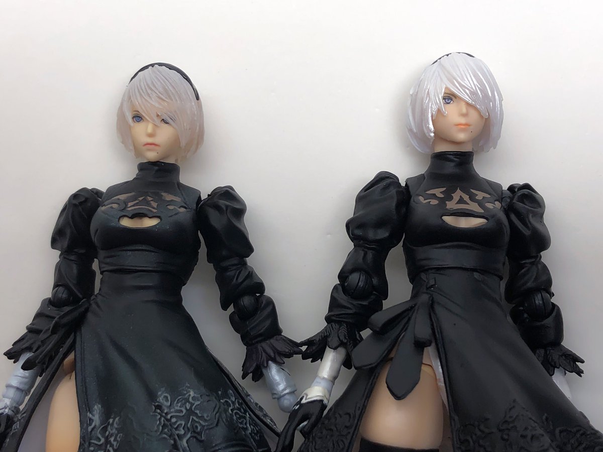 ブリングアーツ 2B ver.1とver.2比較。 前の2Bも悪くなかったんだけど