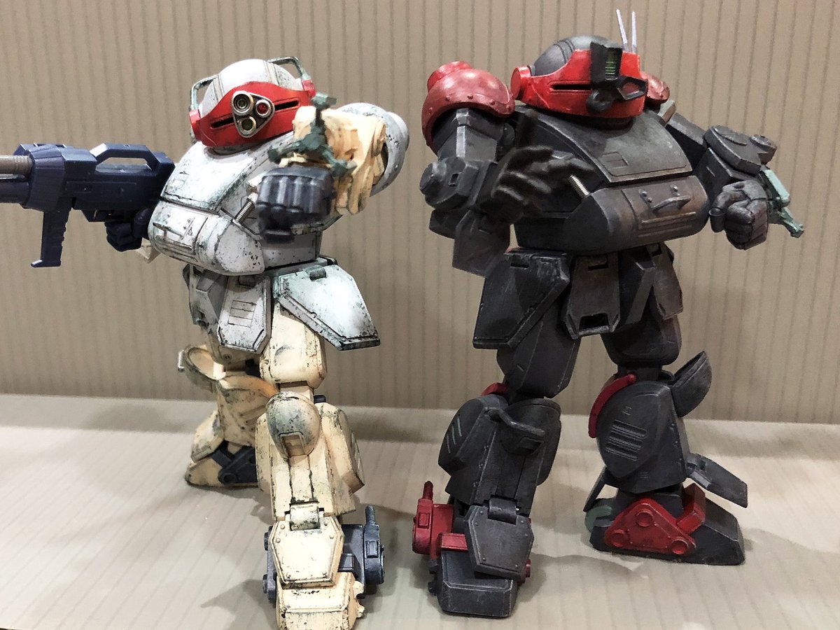 WF2019夏の新作「バウンティドッグ改造パーツ」塗装できました