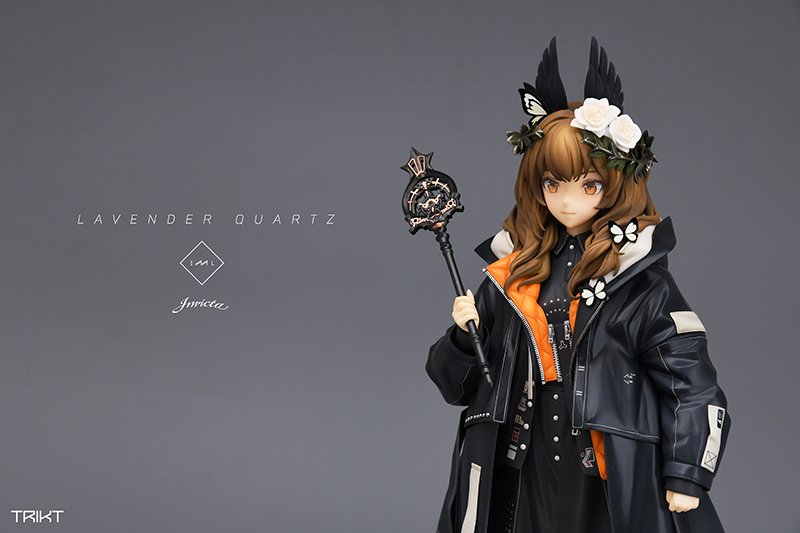 Lavender Quartz』より、スケールフィギュア「十羅菱らな」彩色原型初