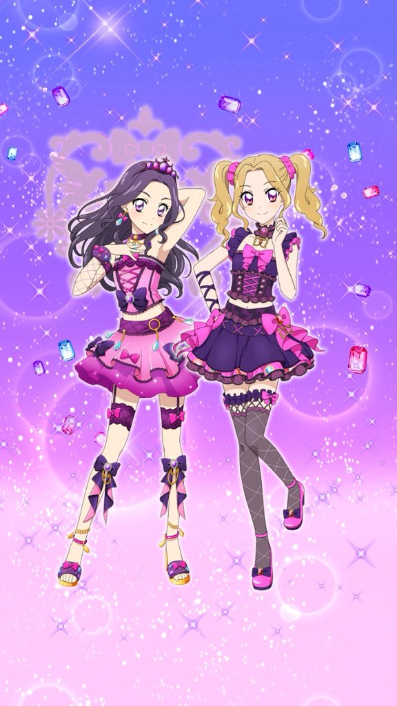 ドーリーデビルが好きな2人❤️ #アイカツ #フォトカツ #白樺リサ