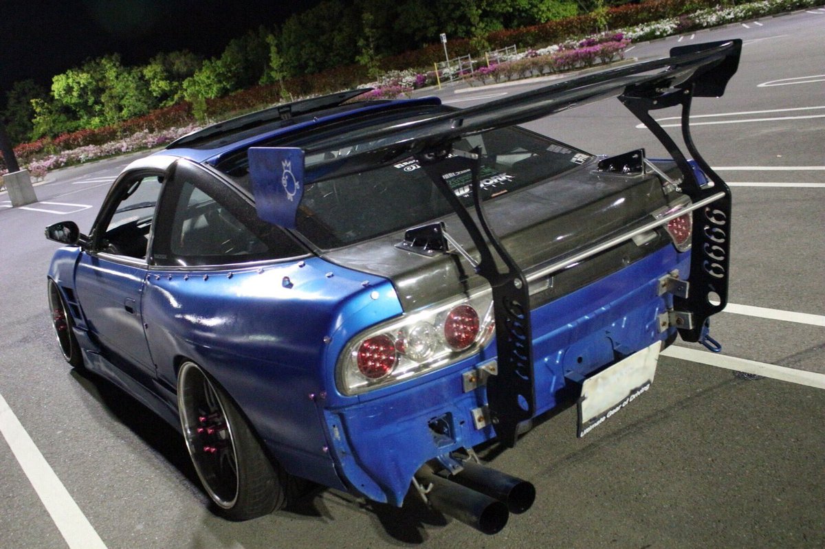 180SX #かっこいいと思ったらリツイート # まっちゃんに一眼とってもろ
